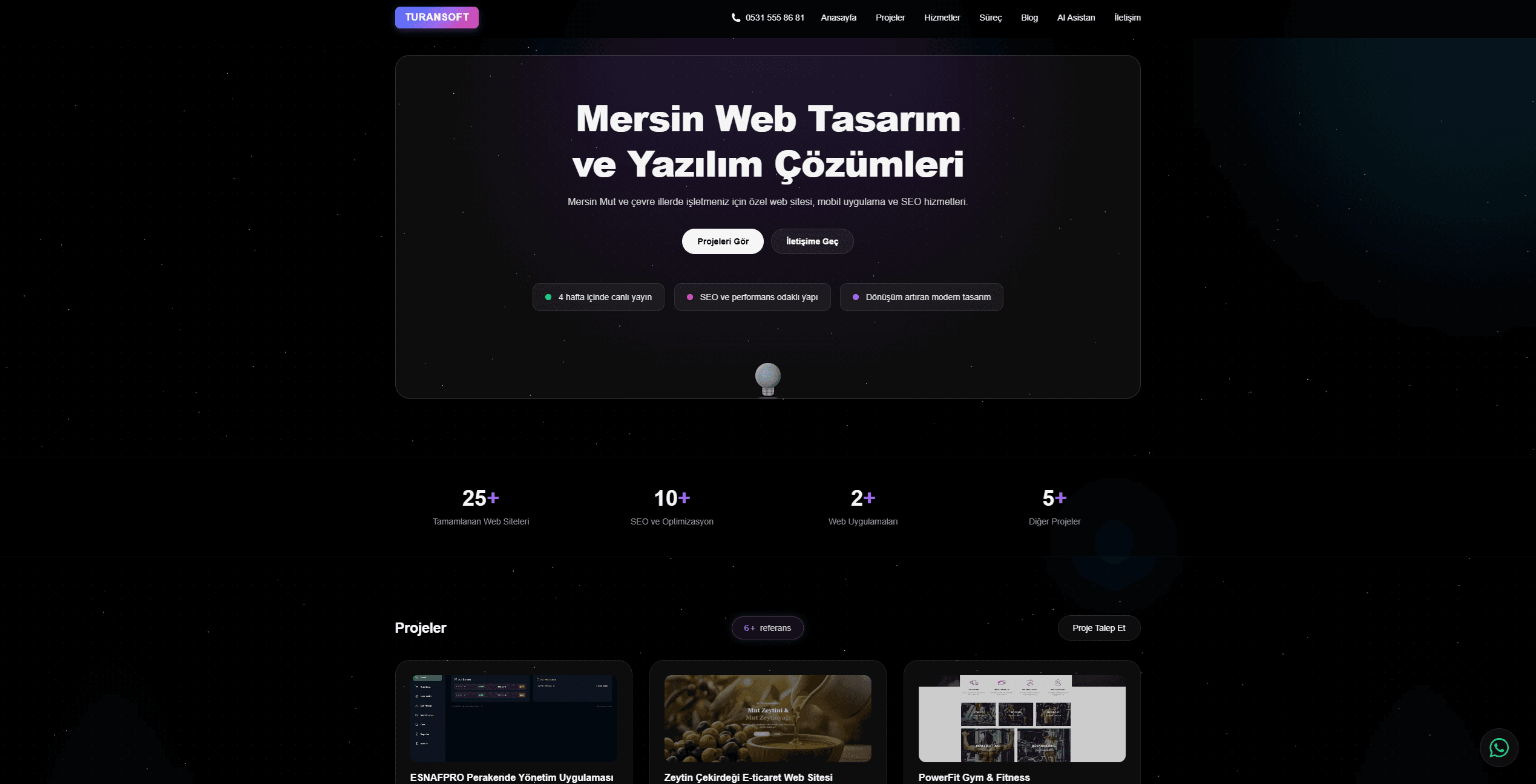 TuranSoft - Dijital Ajans Web Sitesi