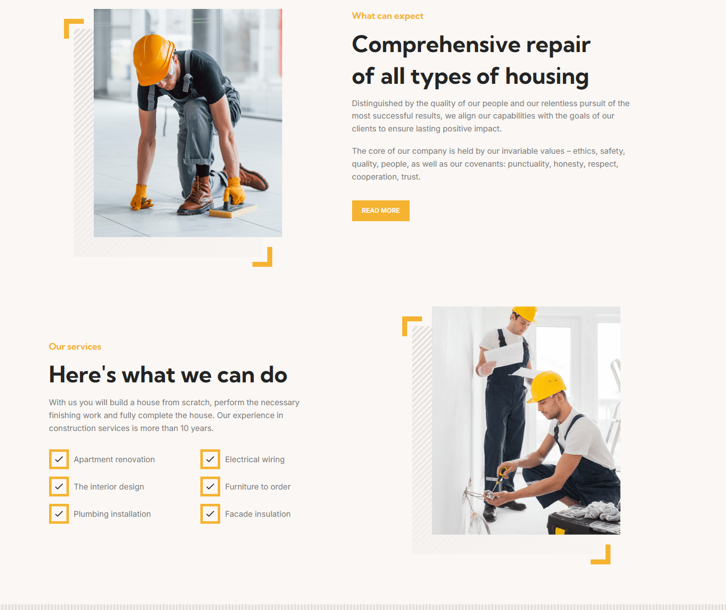 Dekorasyon Şirketi Web Sitesi